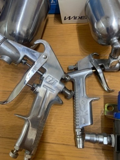 スプレーガン5丁セットとおまけ付き スプレーガン5丁セットとおまけ付き