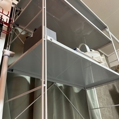 【確約】無印良品　スチールユニットシェルフ　スチール棚セット