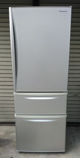 パナソニック ノンフロン冷蔵庫 NR-C320M 321L 11年製 シルバー 配送無料