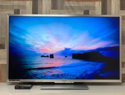 即日受渡❣️薄型ワイヤレス60型AQUOS液晶TV37500円