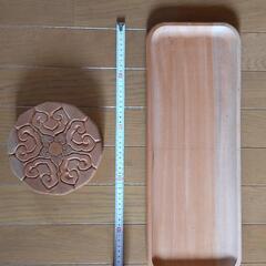 鎌倉彫り用　木皿　八角箱
