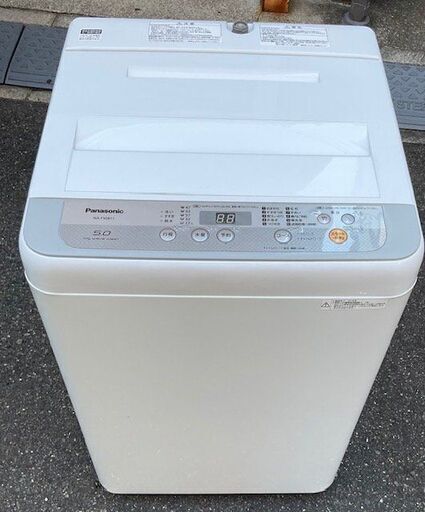 RKGSE-835】特価！Panasonic/5kg/全自動洗濯機/NA-F50B11/中古/2018年製/当社より近隣地域無料配達/即決あり