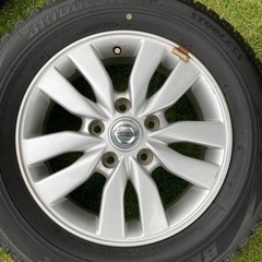 セレナ純正ホイール＋スタッドレスタイヤ　BLIZZAK VRX 