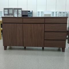 トレファク神戸南店】シギヤマ家具 レンジボード スライド扉ホワイト 