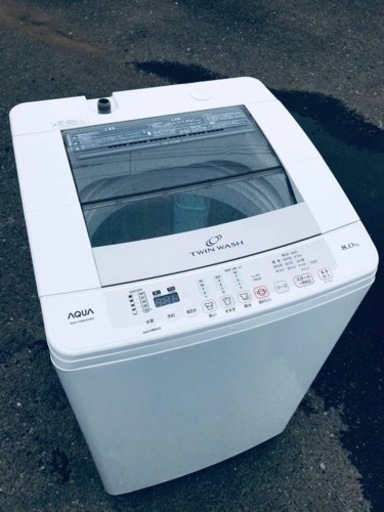 ①♦️EJ3番AQUA全自動電気洗濯機