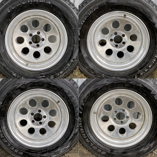 TJラングラー　タイヤ 275/65R17 & ホイール　PCD114.3 5穴　8J -15