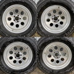 TJラングラー　タイヤ 275/65R17 & ホイール　PCD114.3 5穴　8J -15 