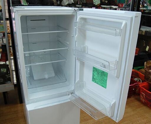 冷蔵庫 156L 2018年製 2ドア ハーブリラックス YRZ-F15E1 ヤマダ電機 ホワイト 100Lクラス 札幌市 清田区 平岡 冷蔵庫 156L 2018年製 2ドア ハーブリラックス YRZ-F15E1 ヤマダ電機