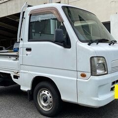 【ネット決済】スバルサンバー４WD　5速マニュアル　検査6年10...