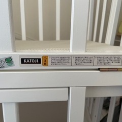 カトージ　ミニベビーベット　ホワイト　ほぼ未使用