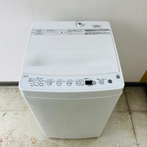 本日限定！Haier ハイアール 全自動洗濯機 4.5kg 2022年製