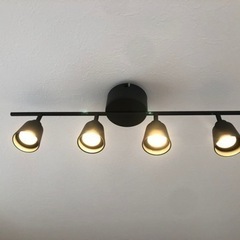 IKEA クヌートボー　4灯　お洒落　スポットライト　照明