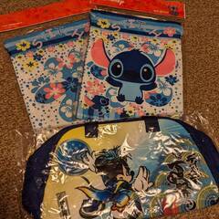 【新品未開封】ディズニー*夏祭り*バッグ&巾着*STITCH