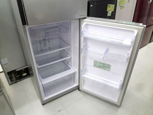 冷蔵庫 203L 2016年製 日立 R-20FA シルバー 右開き 200Lクラス 2ドア冷蔵庫 苫小牧西店