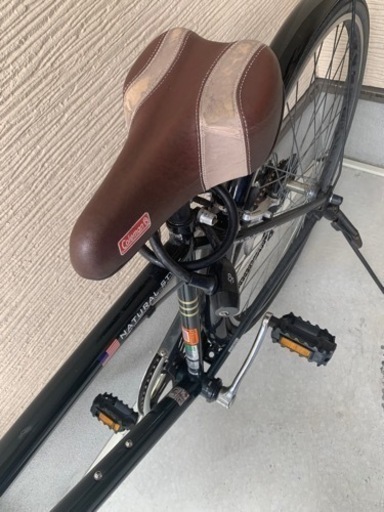 【商談中】中古　サギサカ（Coleman (コールマン)）27インチ 変速 クロスバイク  グリーン　自転車