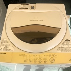 【リサイクルサービス八光　田上店　安心の3か月保証　配達・設置OK】東芝 TOSHIBA AW-5G8(W) [全自動洗濯機 5kg グランホワイト]