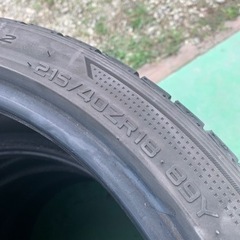 215/40R18 中古タイヤ4本セット 10,000円