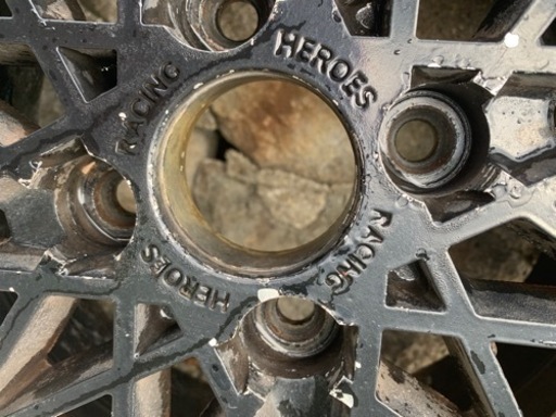 購入 希少！絶版HEROES RECING13インチ タイヤホイールセット値下げ  