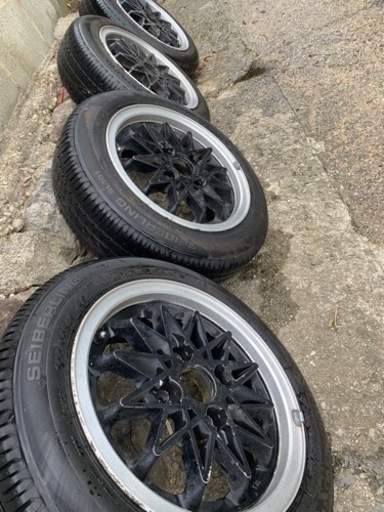 購入 希少！絶版HEROES RECING13インチ タイヤホイールセット値下げ  