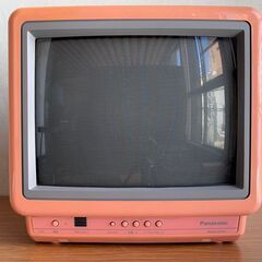 パナソニック ミニブラウン管カラーテレビ TH-11L1 ピンク...