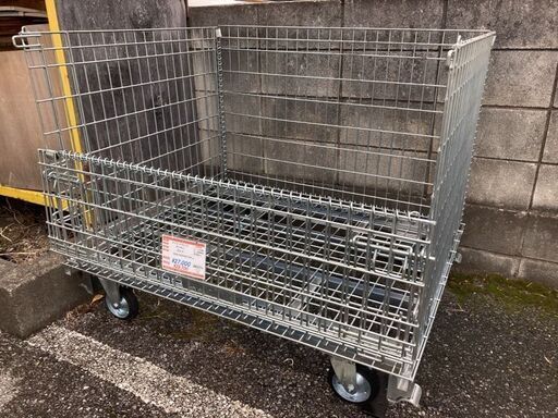 サンキン 　メッシュパレット　SCS-4　かご車