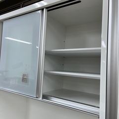 J1648 [値下げ] 良品 高橋木工所 食器棚 レンジボード キッチンボード 