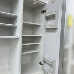 J1648 [値下げ] 良品 高橋木工所 食器棚 レンジボード キッチンボード 
