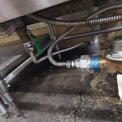 引き取り限定です 都市ガス テボ6個付き ゆで麺機（業務用）