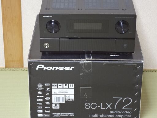 パイオニアＡＶアンプ　ＳＣ－ＬＸ７２　動作品