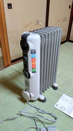 DeLonghi HJ0812 GRAY デロンギ オイルヒーター DeLonghi/デロンギ 