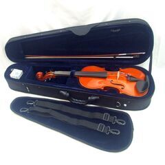 メンテ済み 国産 ピグマリウス 虎杢 S-113 4/4 1999年 中古バイオリン 上質 弓 三角型ケース ガルネリタイプ顎当て Pygmalius こだわり品 ペーターインフィールド 全国発送対応 愛知県清須市より 名古屋市近郊 中古バイオリン 管理（カ)T7471