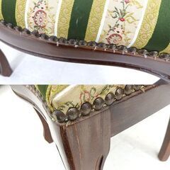 千歳市/恵庭市 イタリア クラシック ダイニングチェア 猫脚 ロココ調 イタリアンクラシック アンティーク調 ②