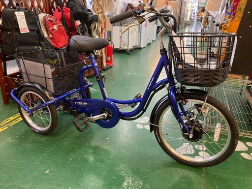 ミムゴ E-PARTON イーパートン BEPN20 電動アシスト三輪自転車  【愛品倶楽部柏店】