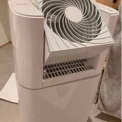 アイリスオーヤマ サーキュレーター衣類乾燥除湿機 ホワイト グレー IJD-I50-WH
