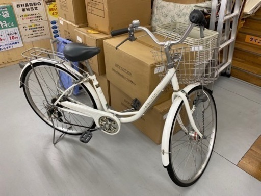I600 使用感有り ☆ ファッションサイクル Valeriano 6段変速 27インチ 
