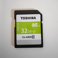 TOSHIBA　SDカード　32GB