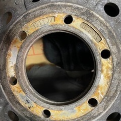 旧車6穴アルミホイール日本製ワイド