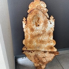 鉄製 ライオンモチーフ オブジェ 置物