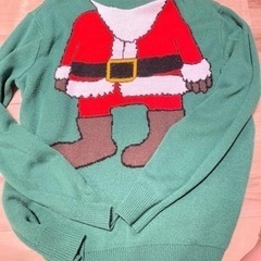 サンタ　クリスマス　セーター　Lサイズ　メンズ