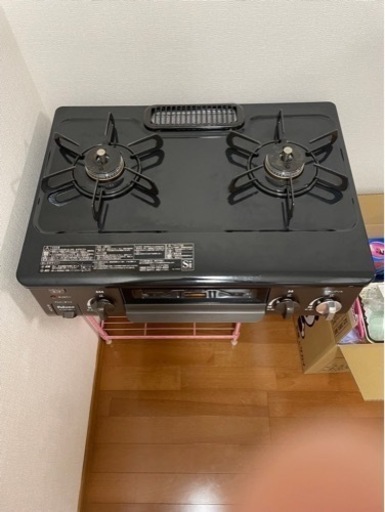 プロパンのガスコンロです！