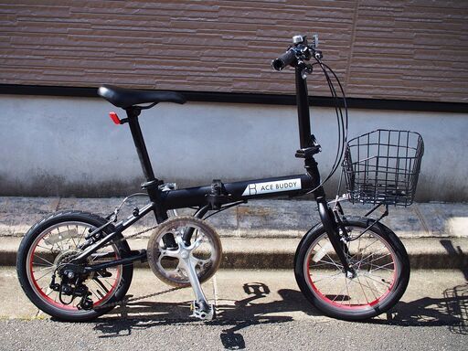 軽量アルミミニベロ ACE BUDDY 13.6kg 7速