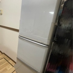 【ネット決済・配送可】シャープ　冷凍冷蔵庫　SJ-PW31W-S 