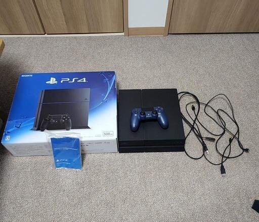 ps4 本体 CUH-1200A JET BLACK 500GB