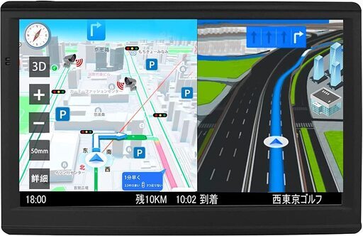 新品 カーナビ 7インチ大画面 (2022年度版) の地図 ポータブル