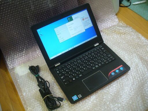ⓛLenovo製 バッテリー残時間表示7時間半超 Webカメラ USB3.0 HDMI付 Windows 10 Home / Office 2016 Professional インストール済（ライセンス認証済）11.6インチ モバイルノートPCⓛ
