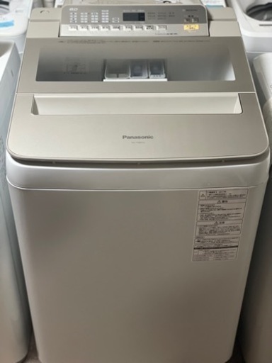 送料・設置込み　洗濯機　8kg Panasonic 2017年