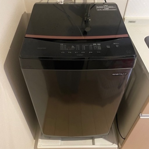 洗濯機/アイリスオーヤマ/6kg/ブラック