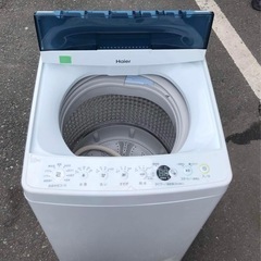 配送可能　2020年　ハイアール HAIER JW-C55D W [全自動洗濯機 5.5kg ホワイト] − 福岡県