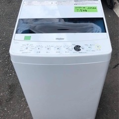 配送可能　2020年　ハイアール HAIER JW-C55D W [全自動洗濯機 5.5kg ホワイト]の画像
