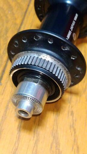 shimano XTR FH-M985 32h QR 中古 希少 ディスクブレーキ チタンフリー